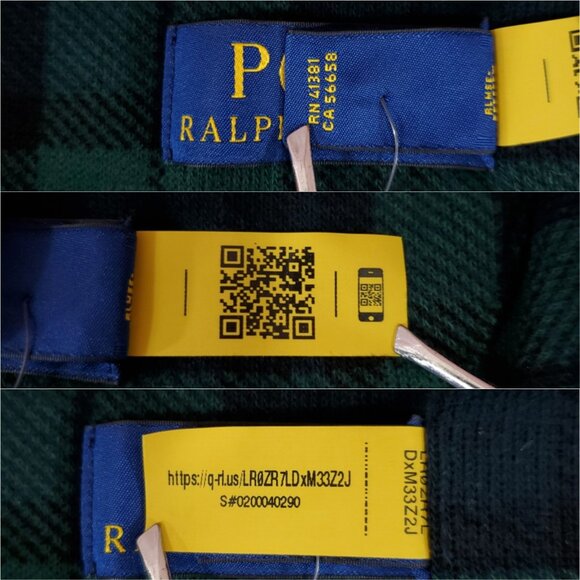 NWT Polo Ralph Lauren Estate Rib Mens 3XLT 1/4 Zip Green Tartan Plaid Sweater - Picture 10 of 15